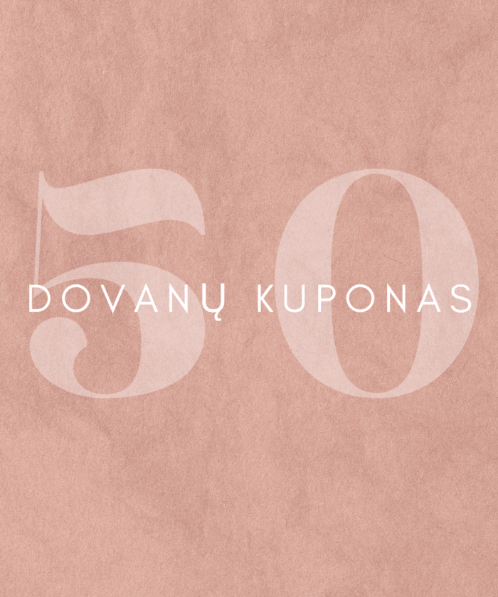 Dovanų kuponas - 50 eurų