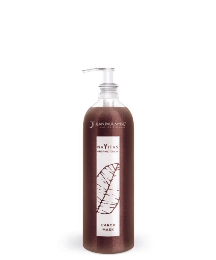 Spalvota kaukė carob (šviesiai ruda)