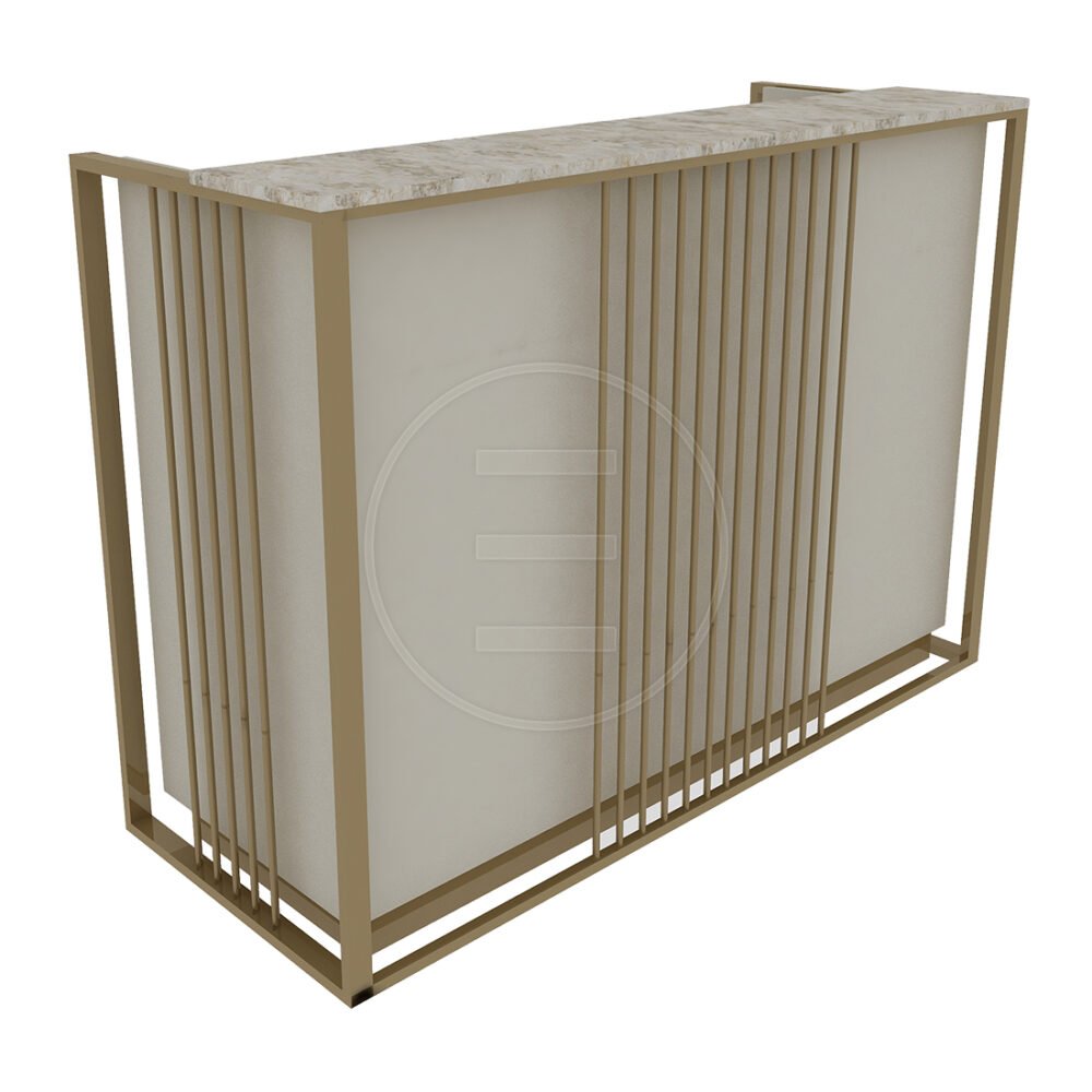 Slim Grace gold table - Image 2