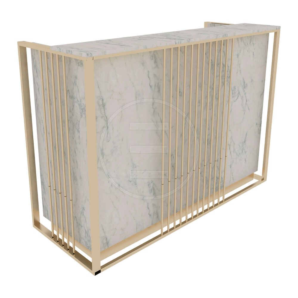 Slim Grace gold table