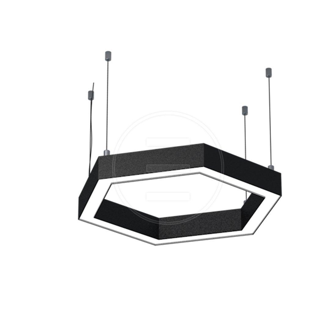 Alp-2410 Šešiakampis apšvietimas (90cm)