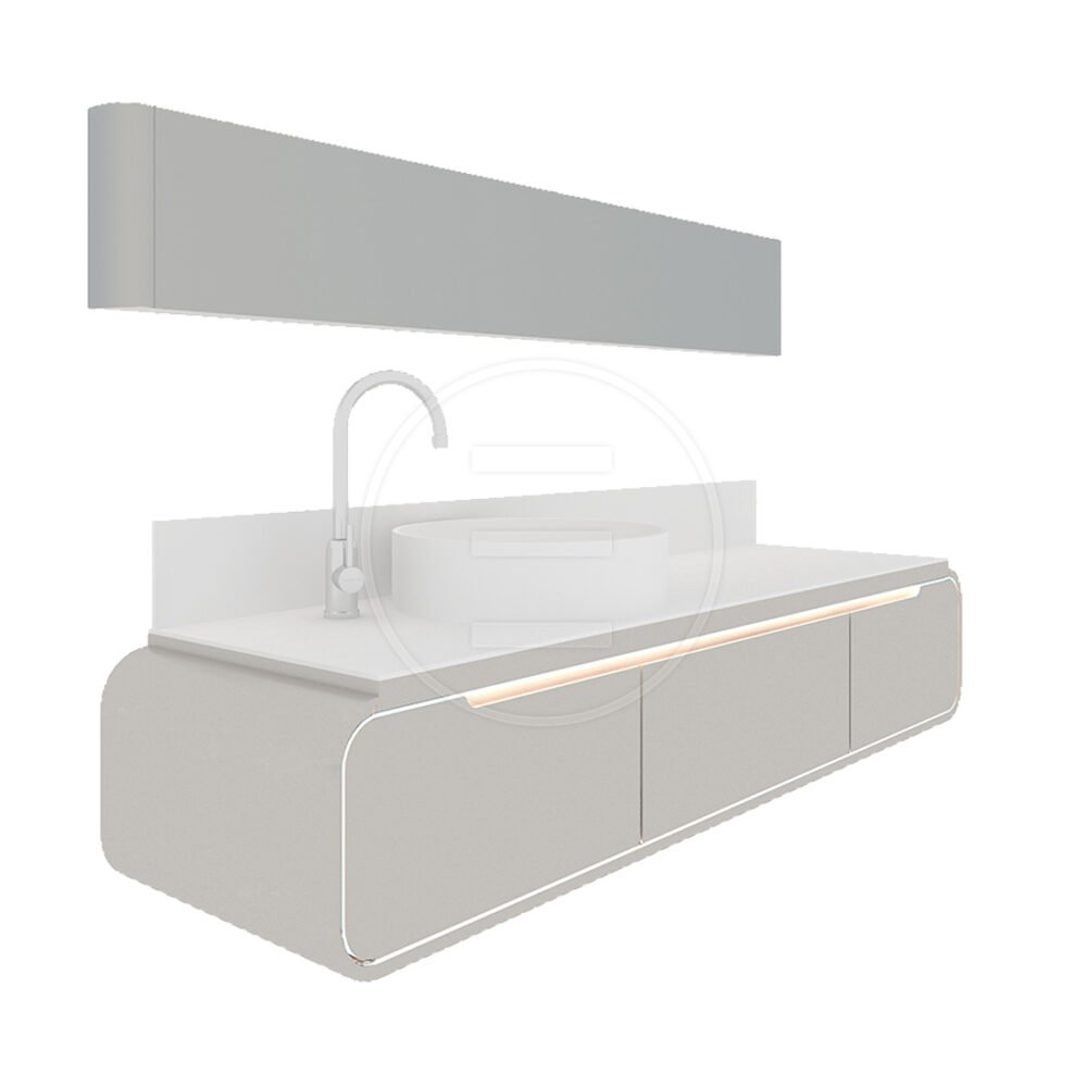 Lyre cabinet gold (p.p.)