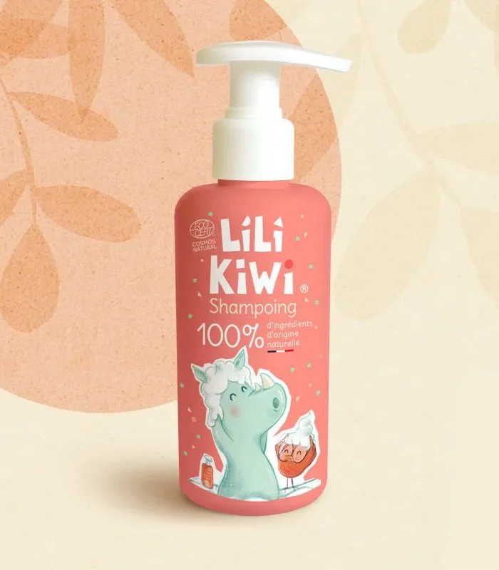 LILI KIWI švelnus vaikiškas šampūnas