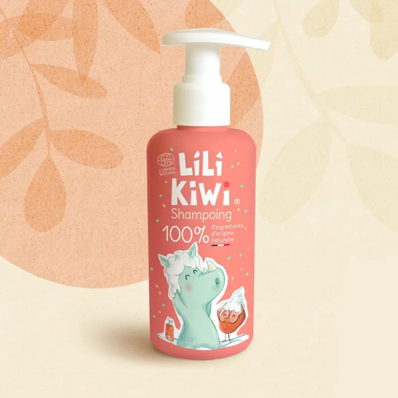 LILI KIWI švelnus vaikiškas šampūnas